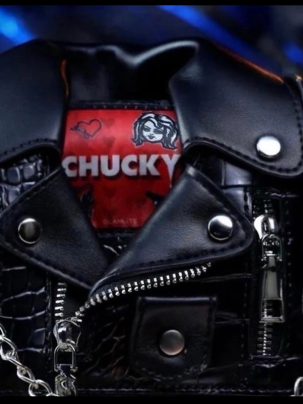 GLAMLITE X CHUCKY TIFF MAKEUP BAG / PURSE~LIMITED EDITION COLLECTORS' ITEM